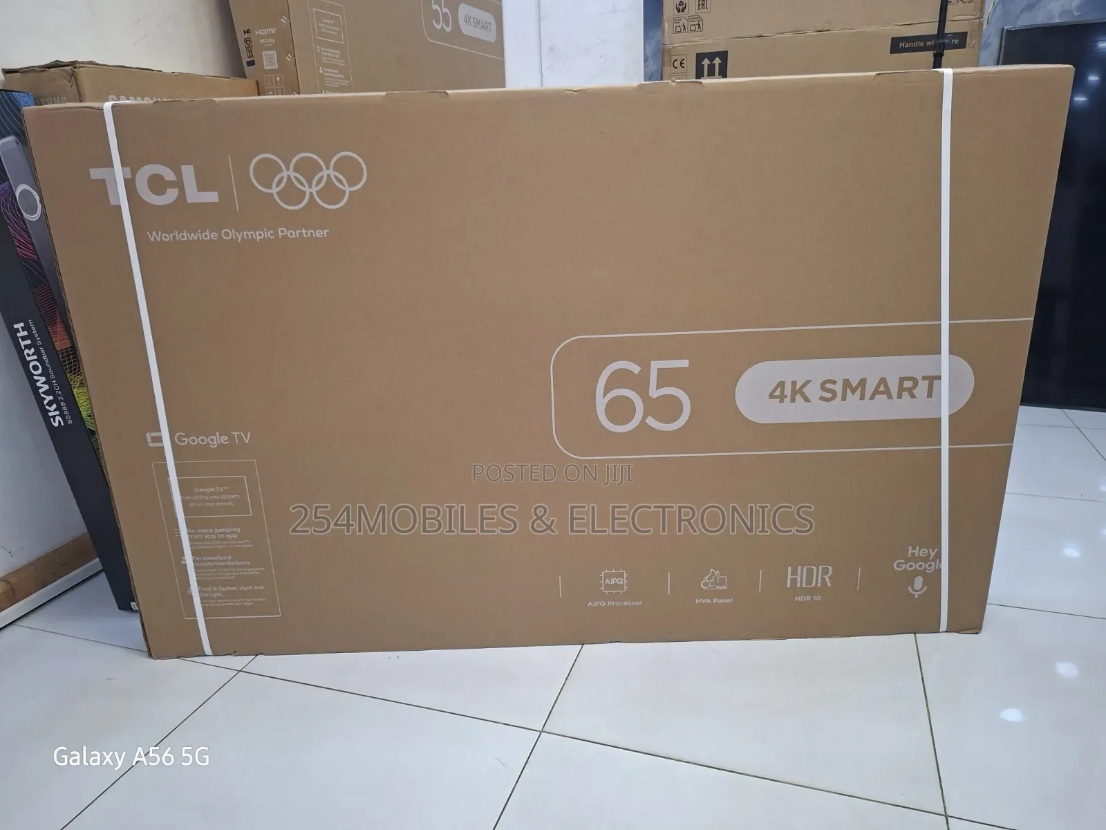 TCL V6d 65 Inch Direct Led HDR Smart TV (2026