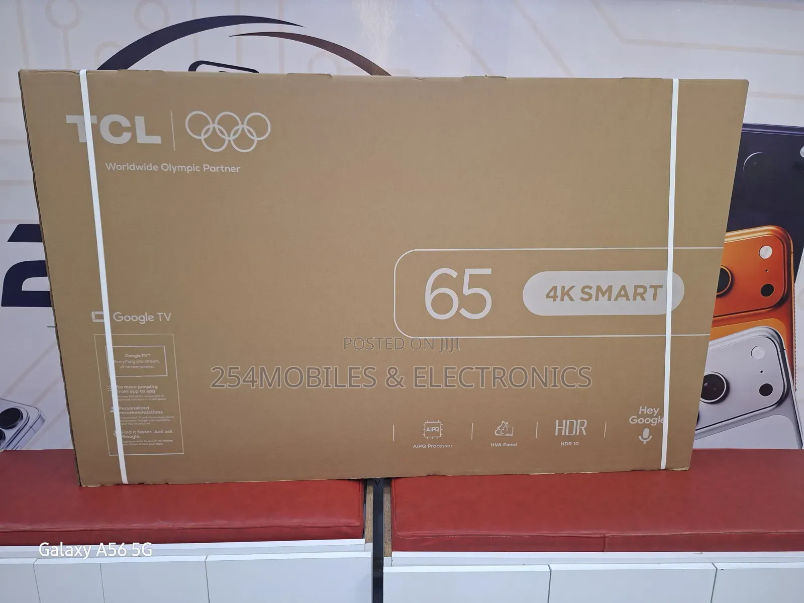 TCL V6d 65 Inch Direct Led HDR Smart TV (2026