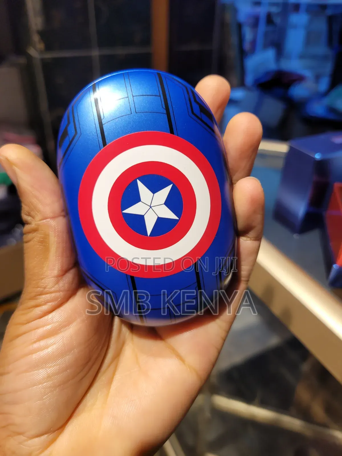 Marvel Captain America-Themed Wireless Earbuds