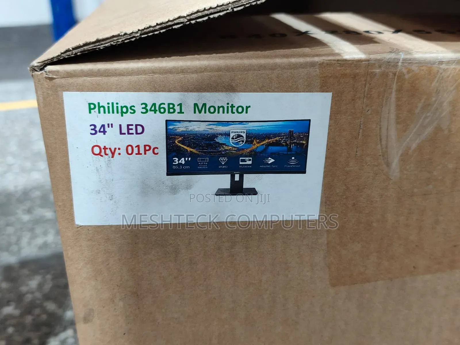 Phillips 346B1 Curved Monitor