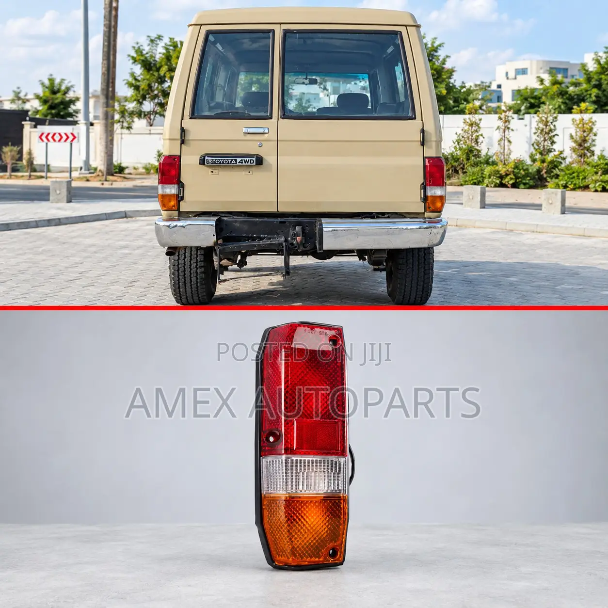 Tail Lamp Toyota Land Cruiser FJ75 Hardtop 1985 - 2002