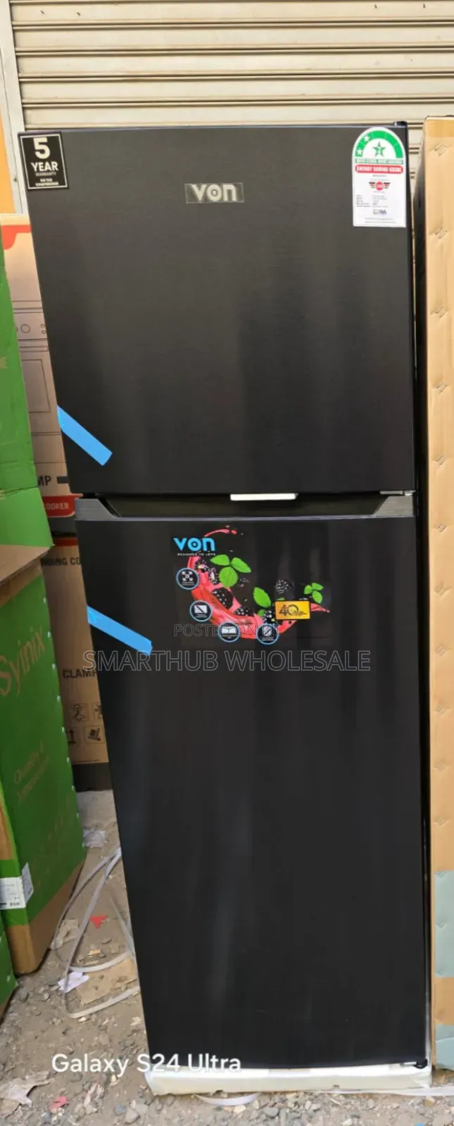 Von 247 Litres Nofrost Double Door Refrigerator