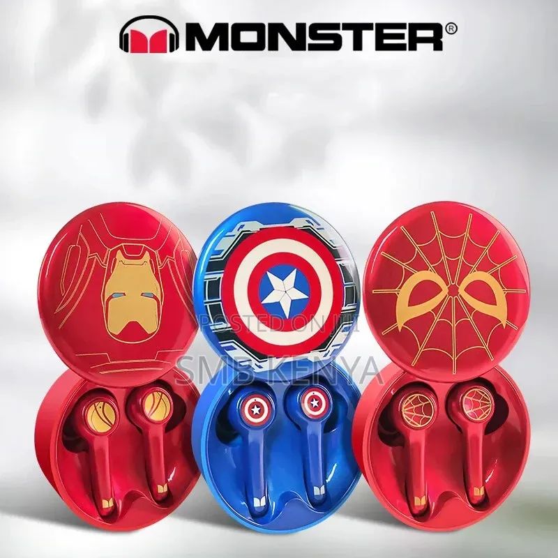 Spider-Man Red Web Wireless Earbuds