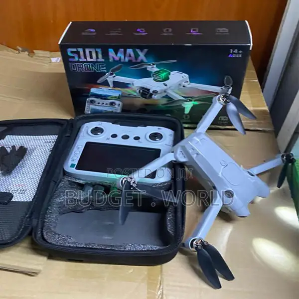 Brushless Motor UltraClear Intelligent S101 Drone Dual Cam– Real-Time