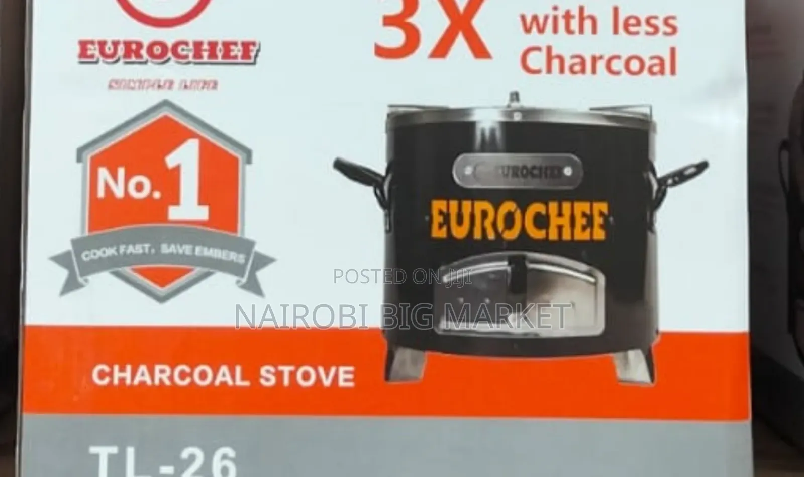 Eurochef Jikokoa Charcoal Stove