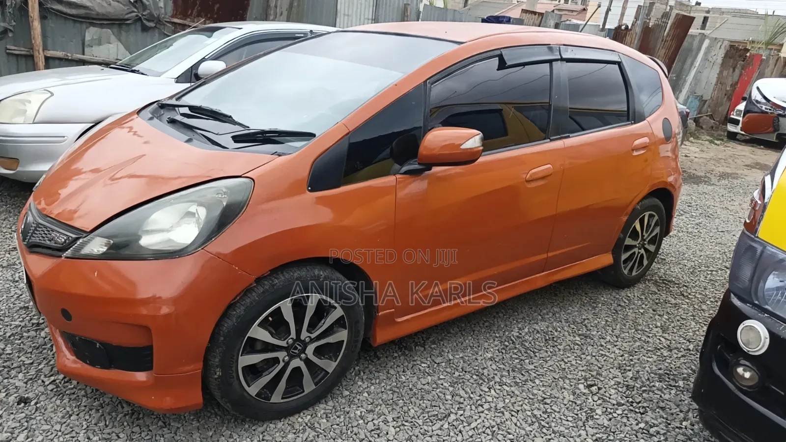 Honda Fit 2013 Orange