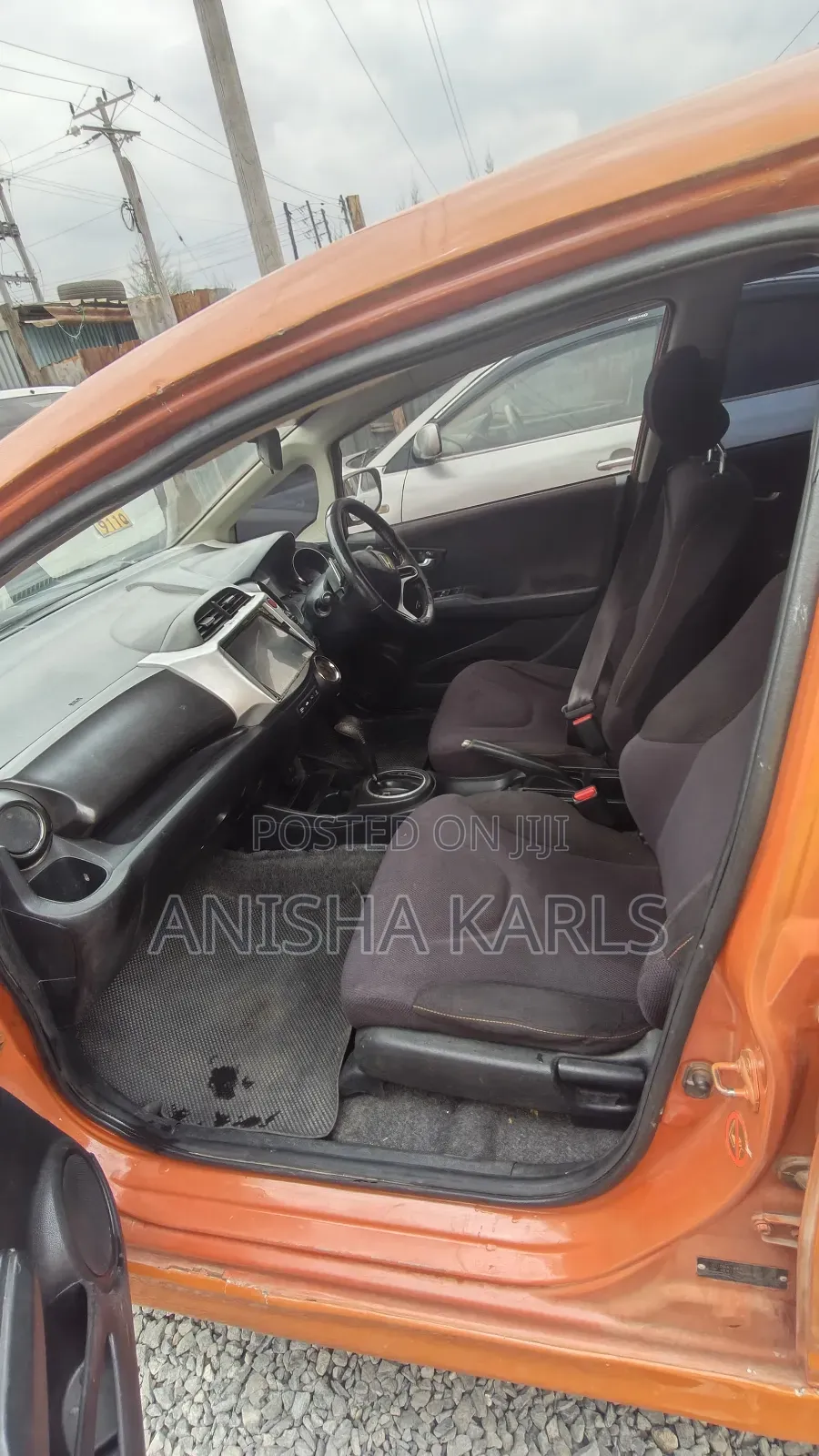 Honda Fit 2013 Orange