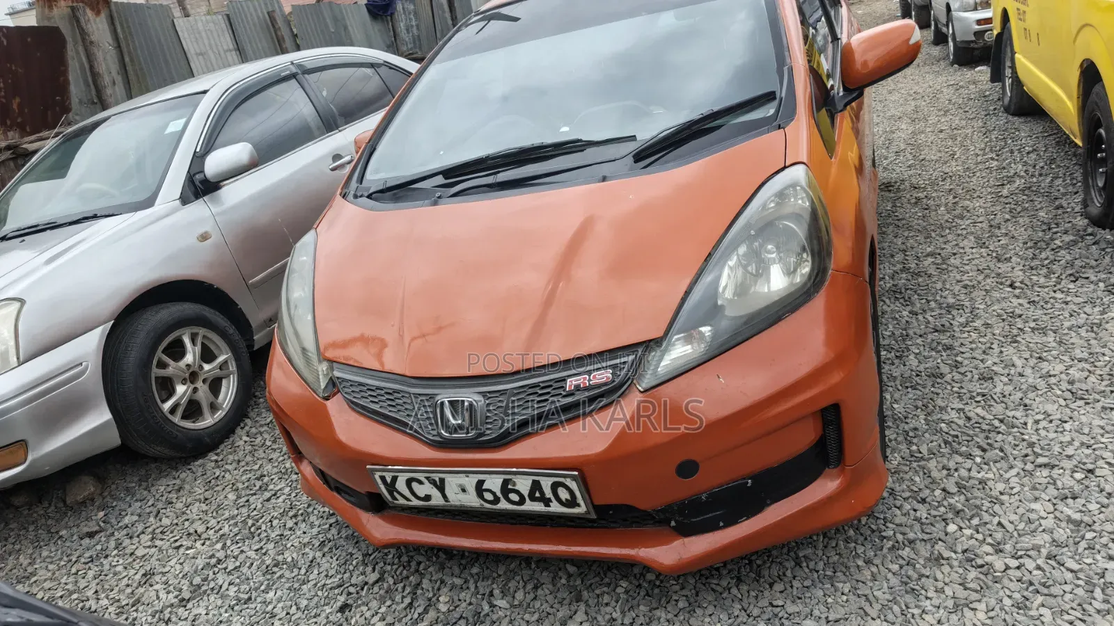 Honda Fit 2013 Orange