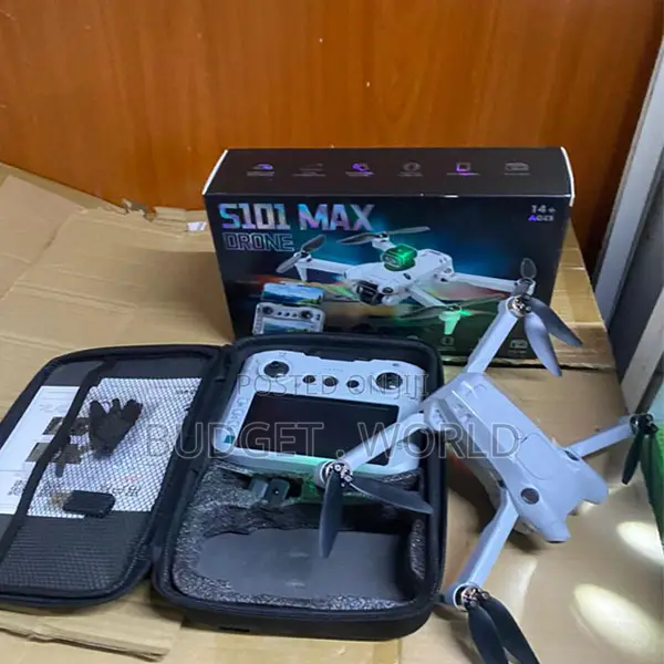 4.3InchS101Drone With Brushless Motor Advanced4KCam With Optical Flow