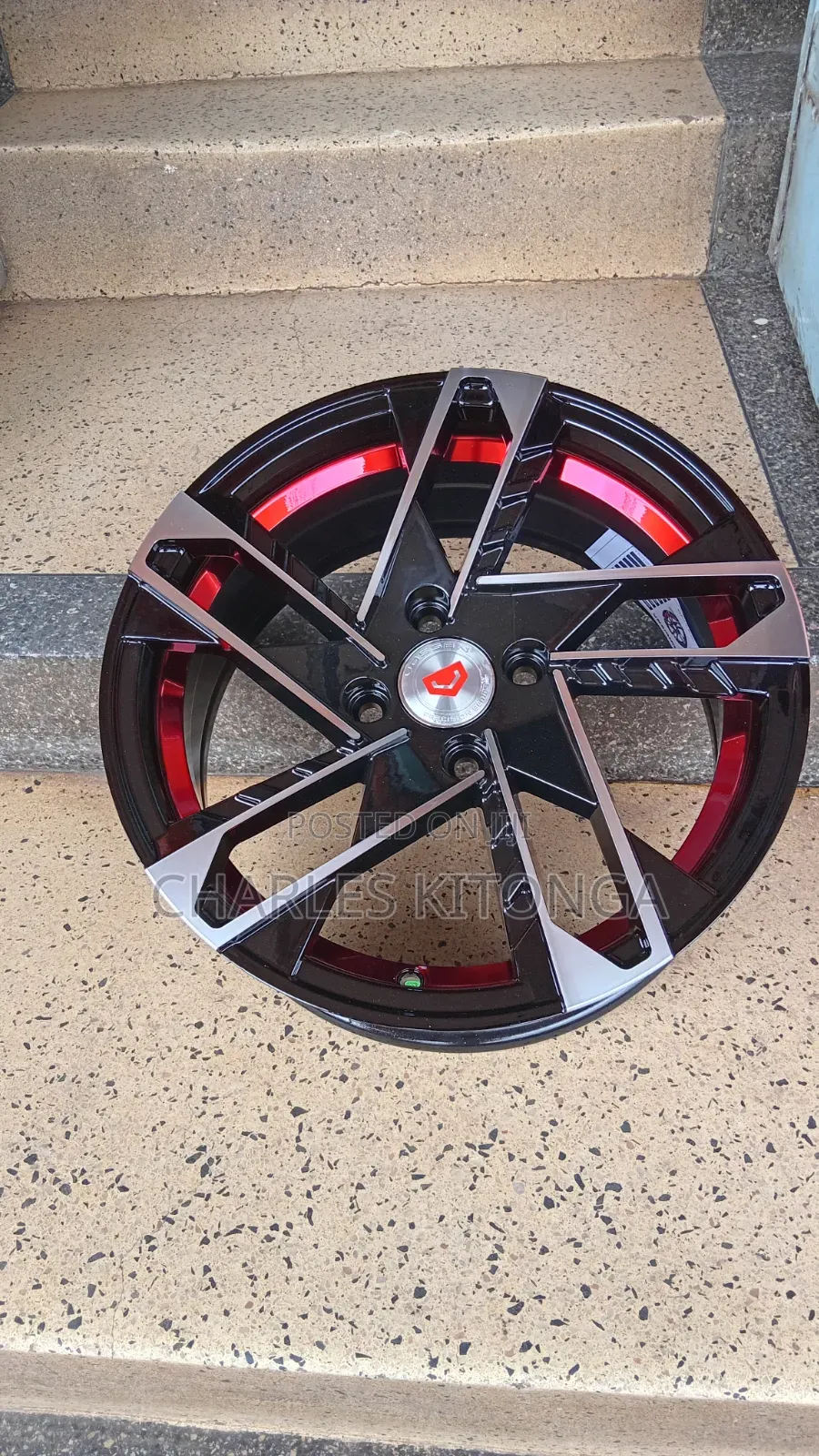 Size 15x6.5j Sport Rim Semi-Offset
