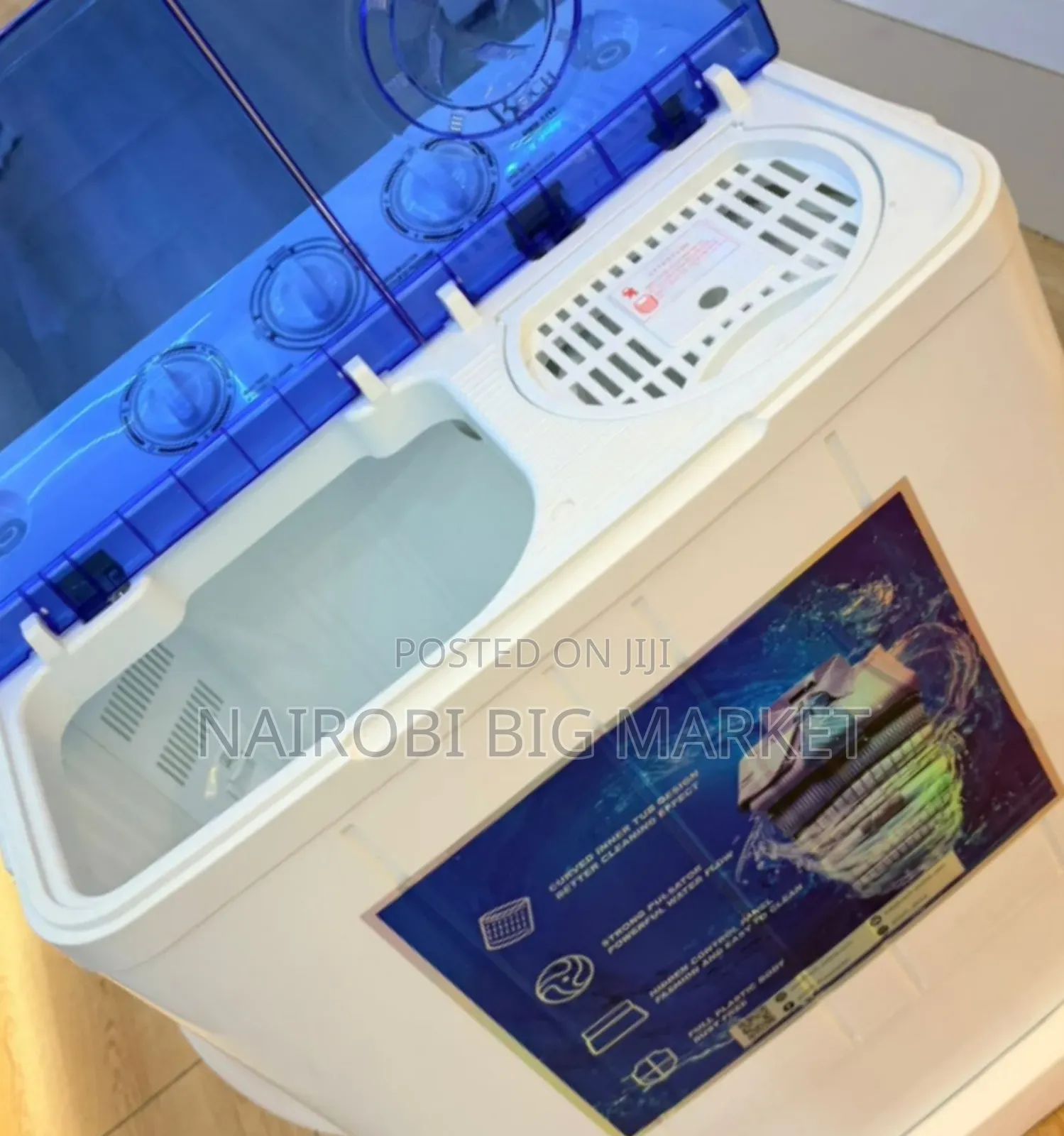Roch 7.5kgs Twin Tub Washing Machine