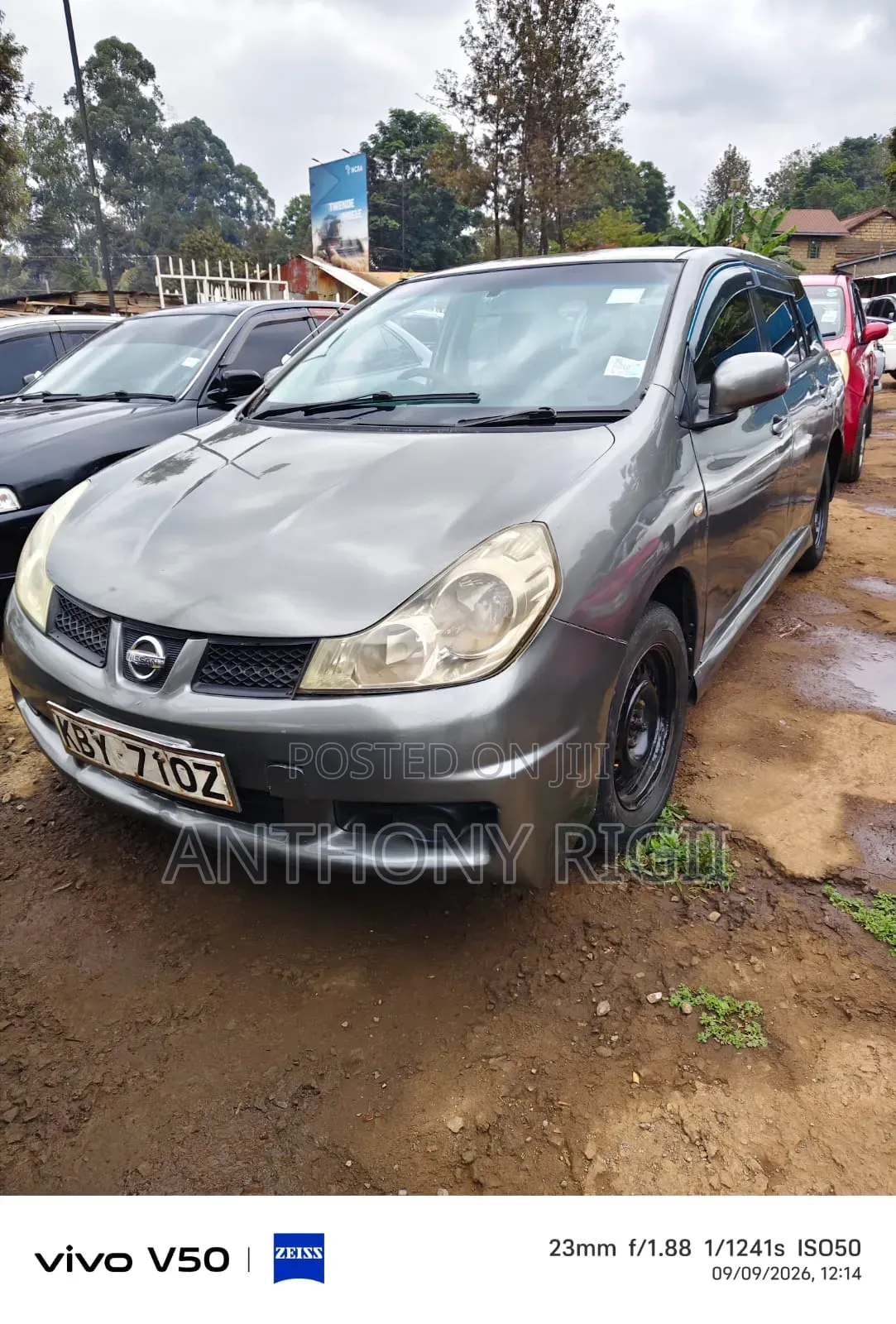 Nissan Wingroad 2008 Gray