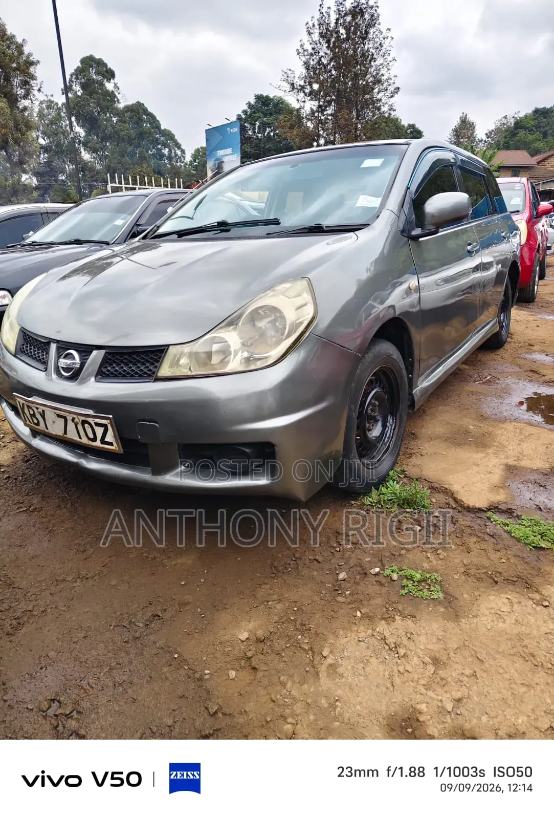 Nissan Wingroad 2008 Gray
