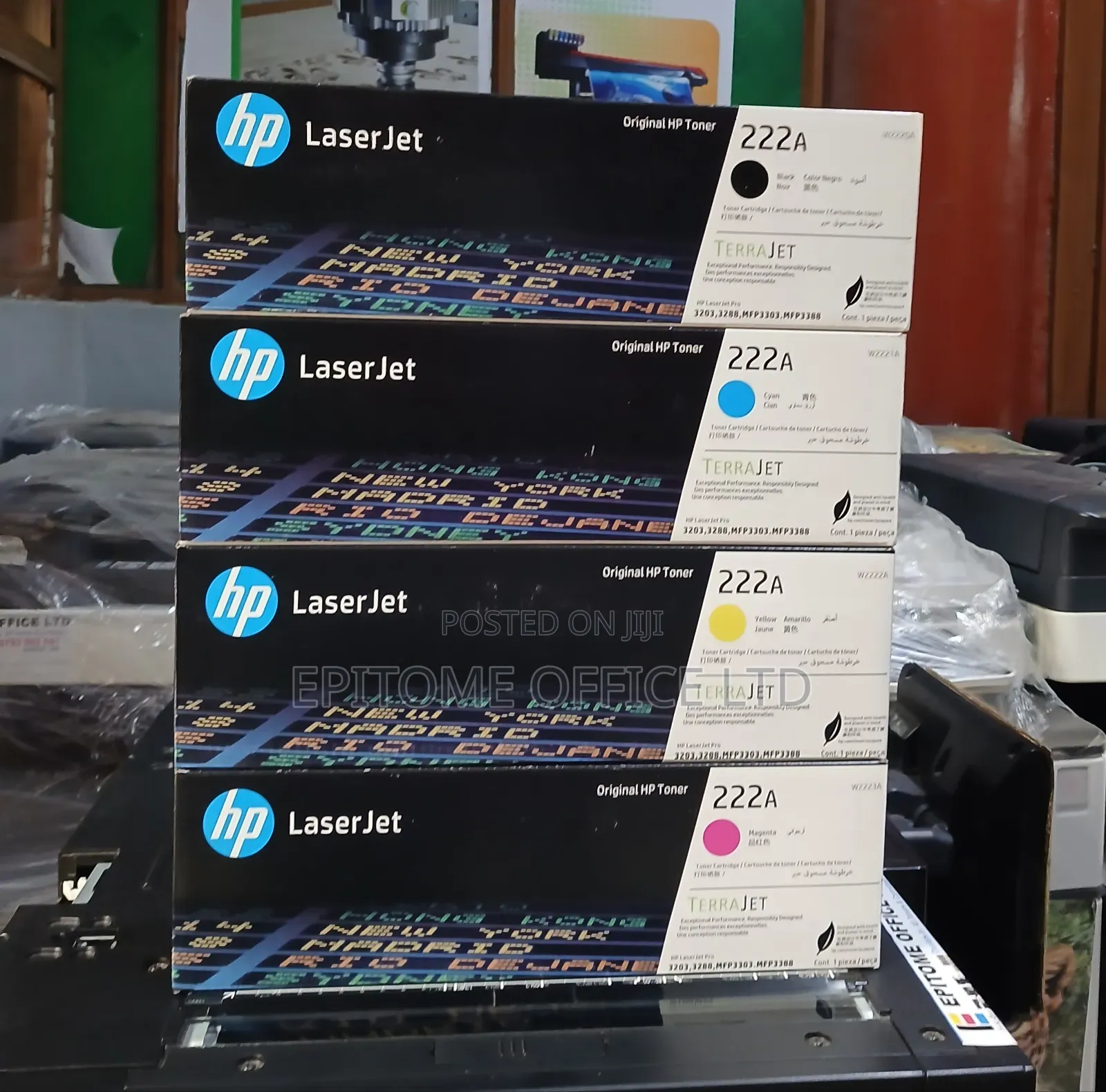 Eco-Friendly HP 222A Toners