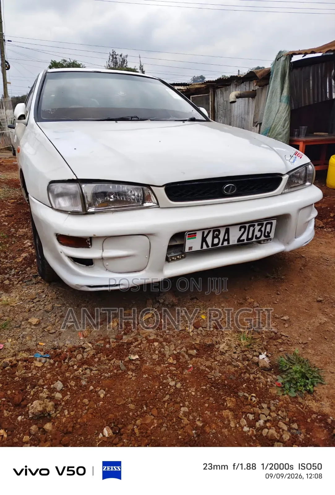 Subaru Impreza 2001 White
