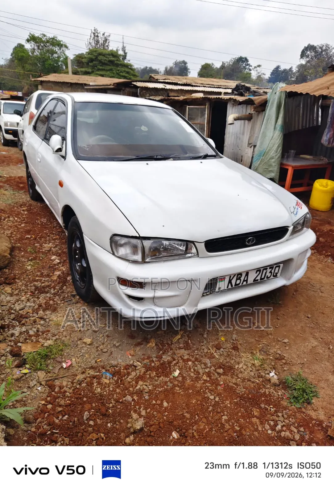 Subaru Impreza 2001 White