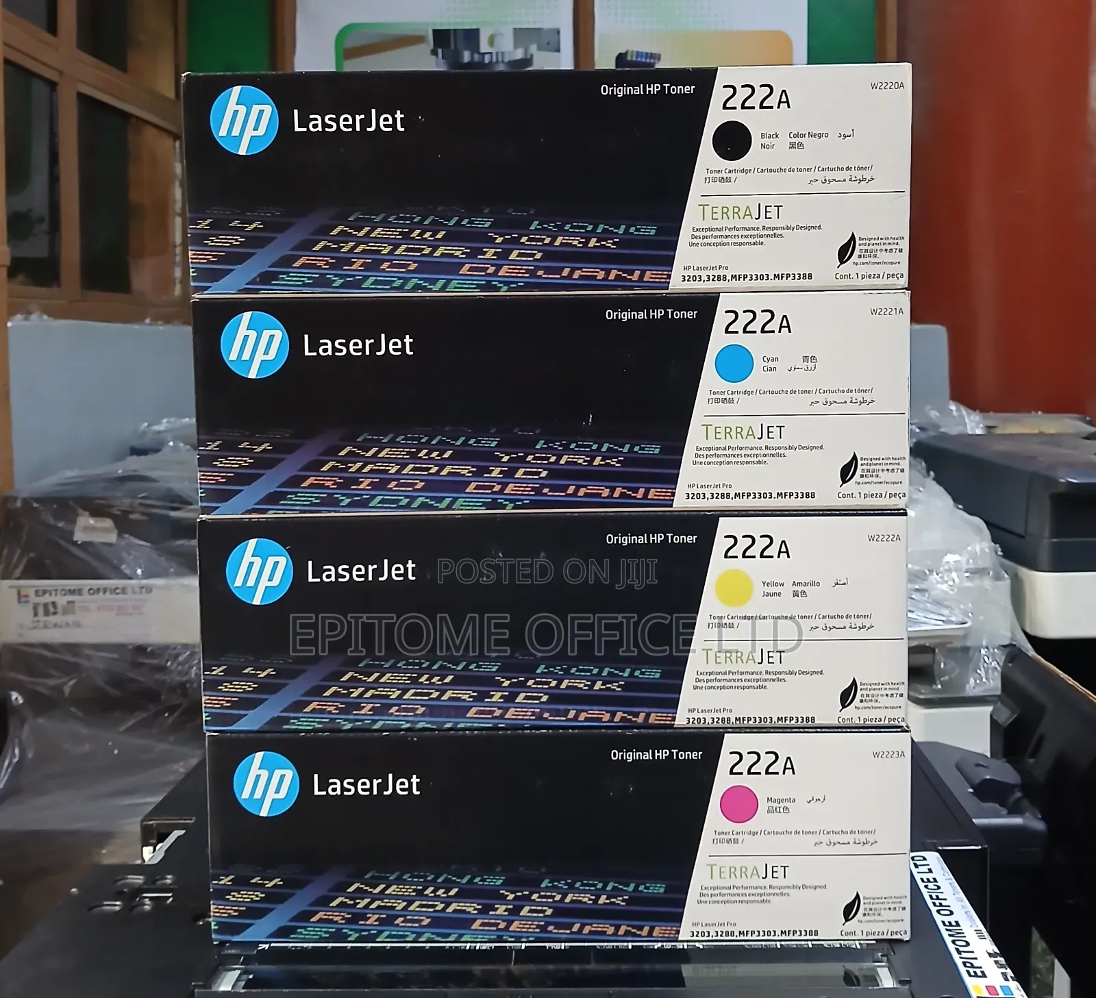 Pristine HP 222A Toners