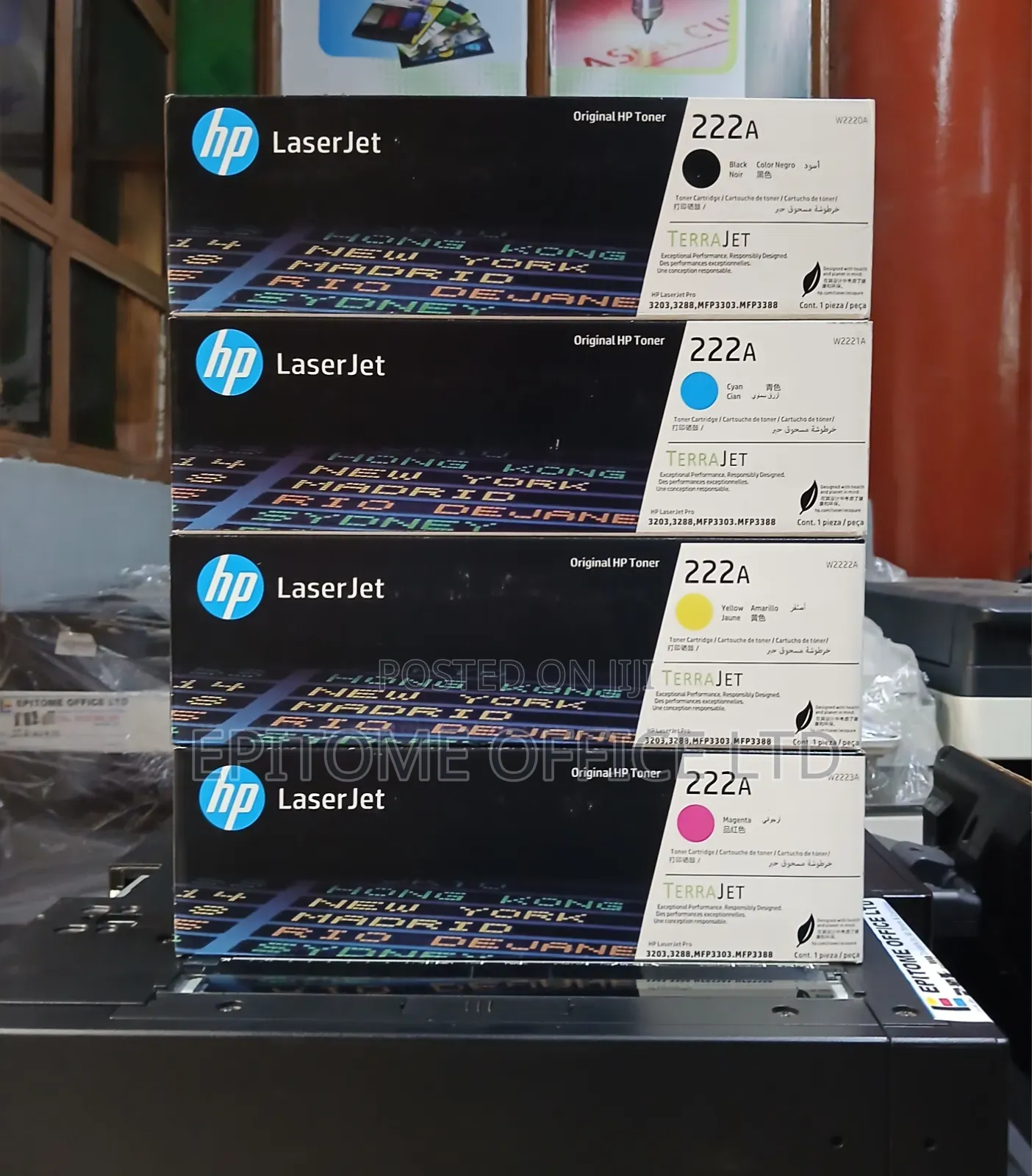 Eco-Efficient HP 222A Toners
