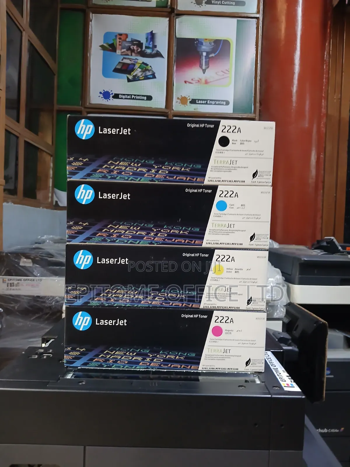 Vibrant HP 222A Toners