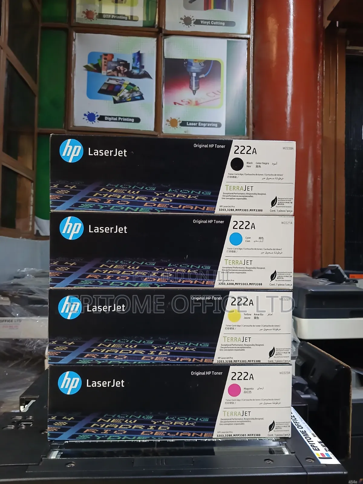 Eco-Smart Design HP 222A Toners