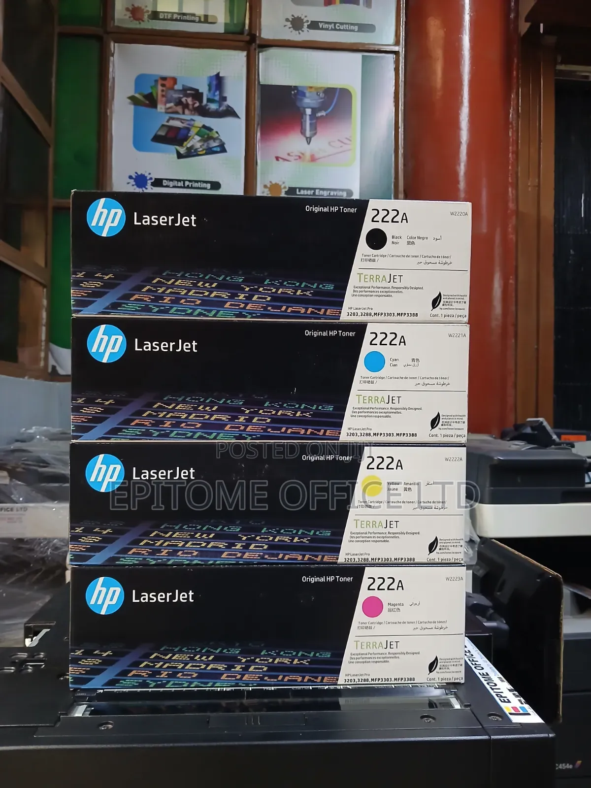 Auto-Seal Removal HP 222A Toners