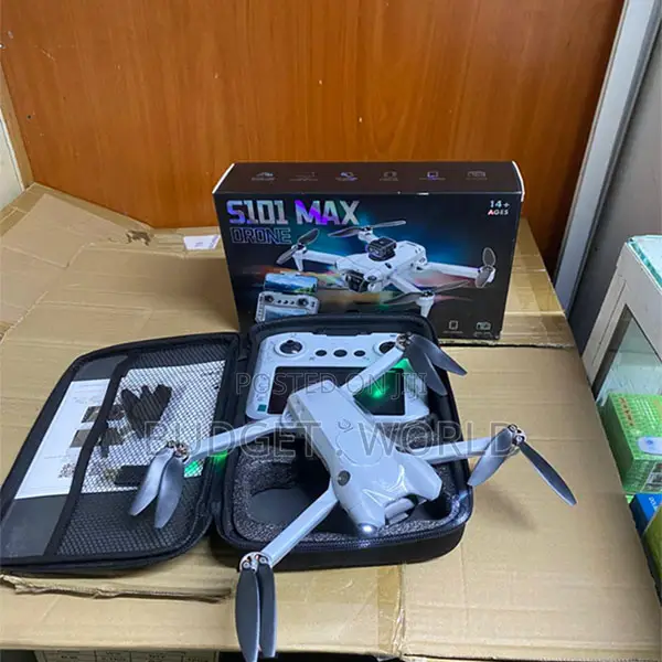 Optical Flow and Remote Control Drone 4.3-Inch S101 MAX HD Dual Cam