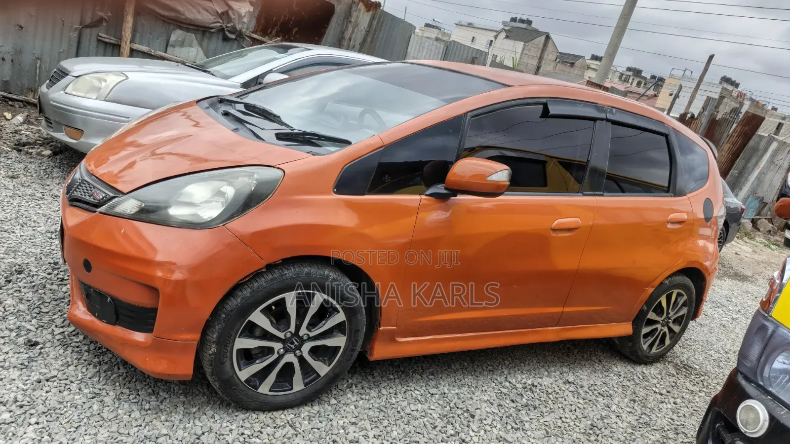 Honda Fit 2013 Orange