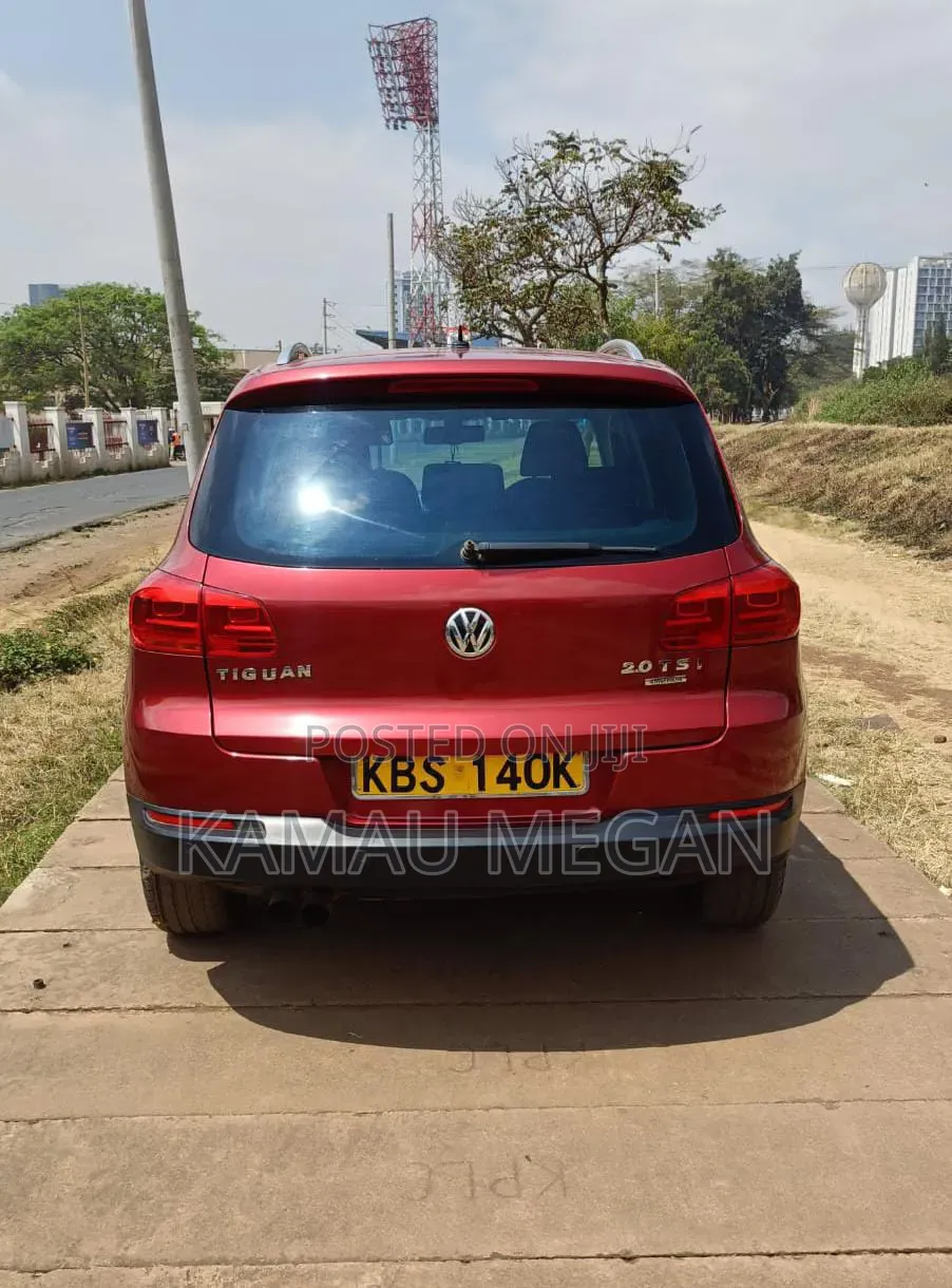 Volkswagen Tiguan 2011 Red