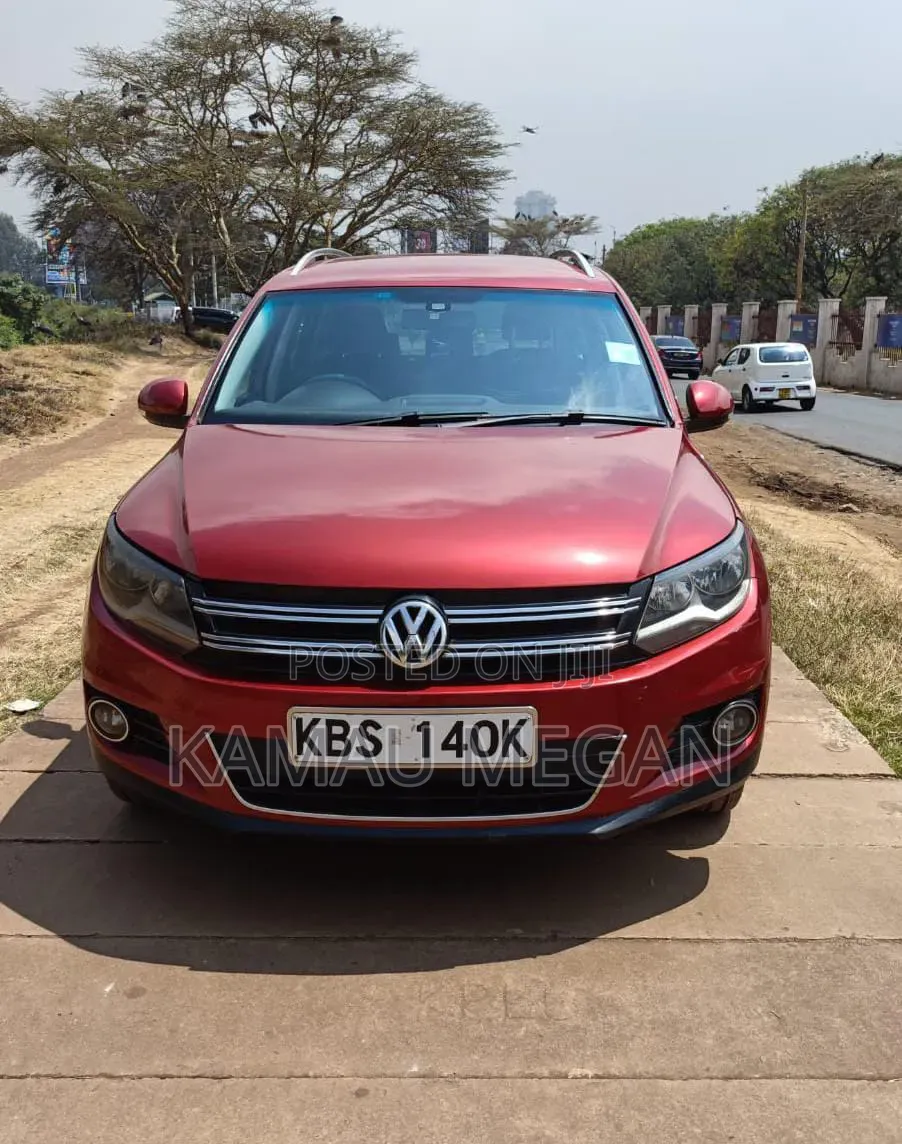Volkswagen Tiguan 2011 Red
