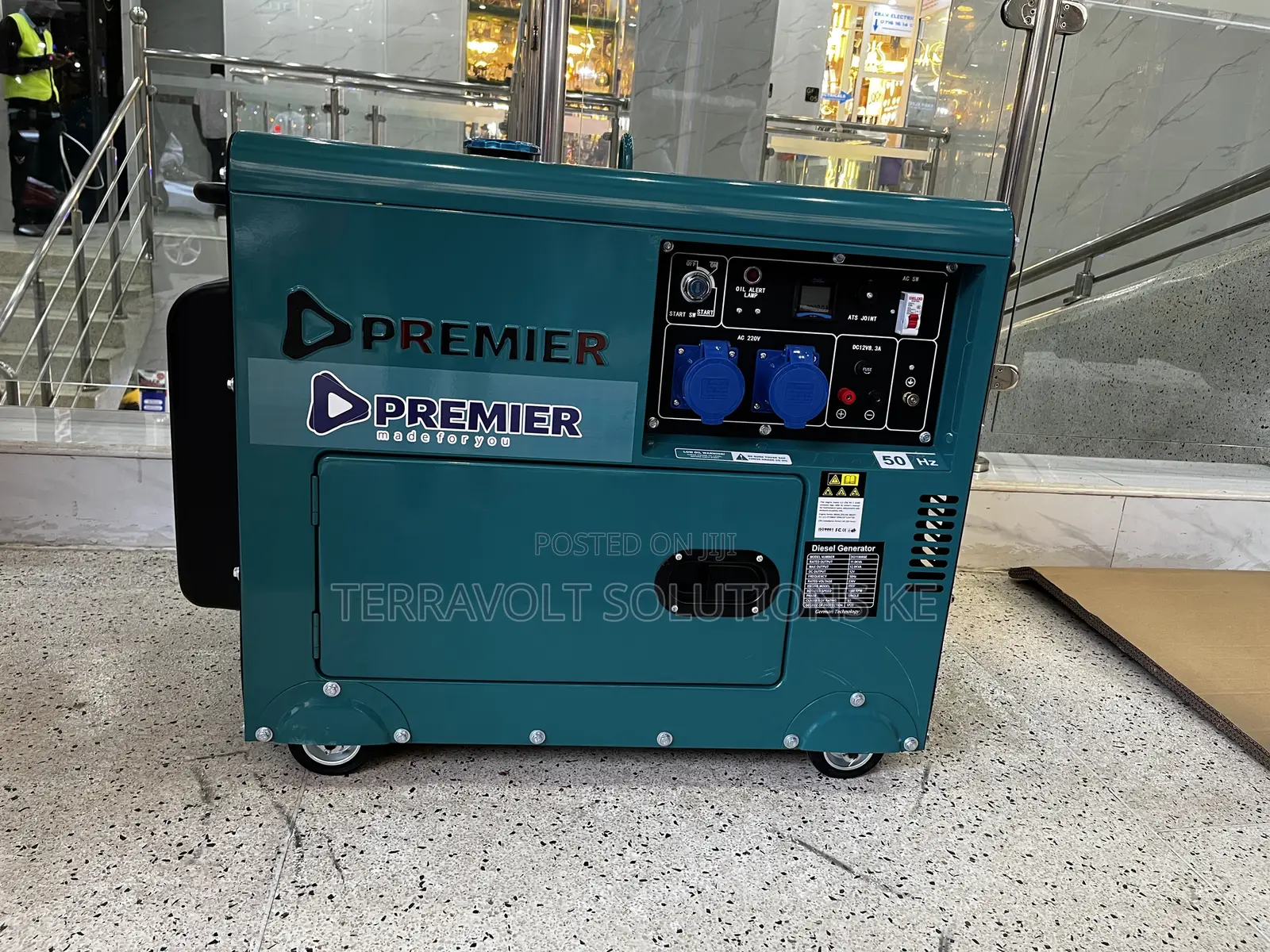 Premier Pm6500 6.5kva Silent Diesel Generator