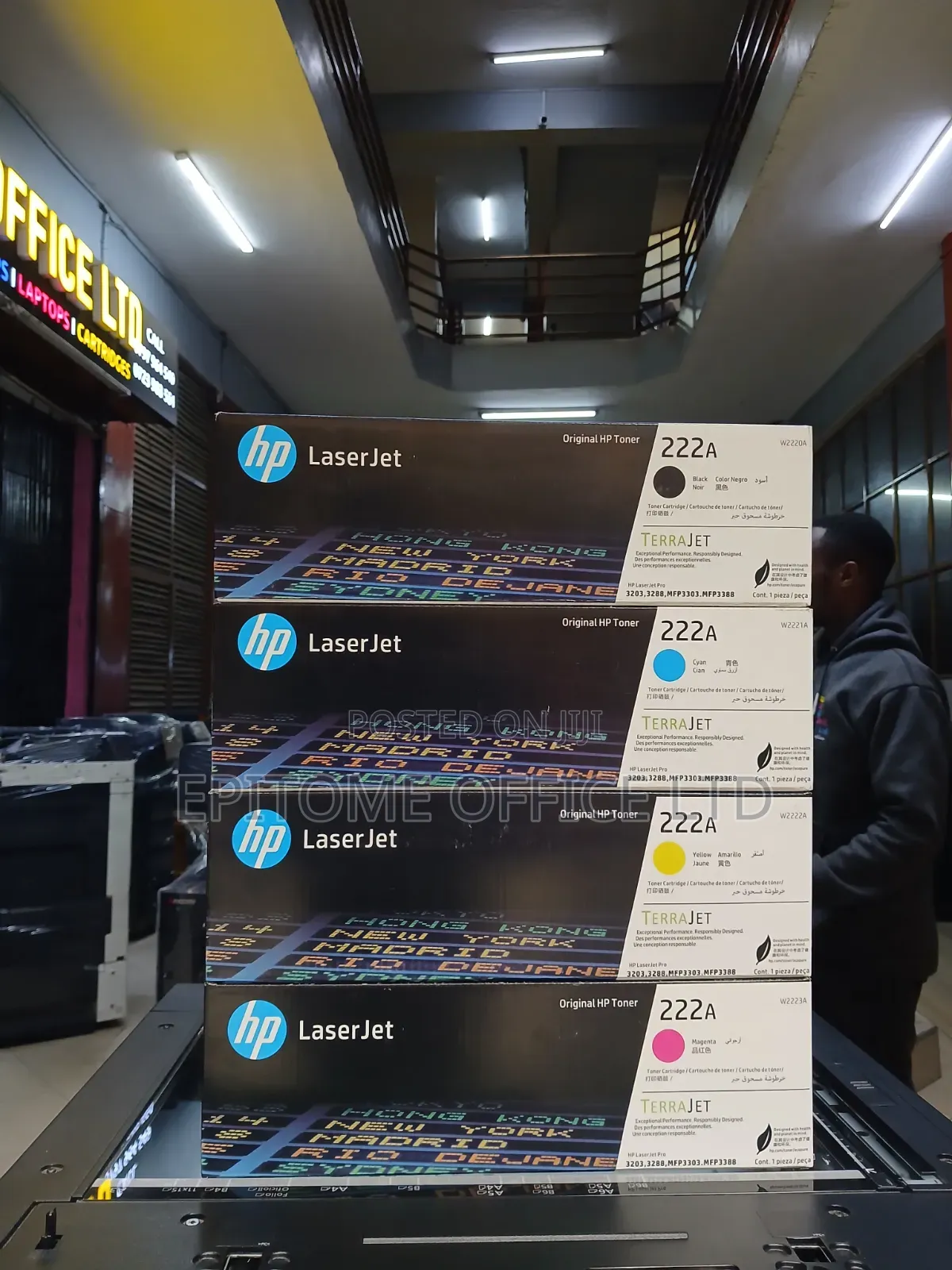 HP Laserjet Pro MFP 3301cdw 222A