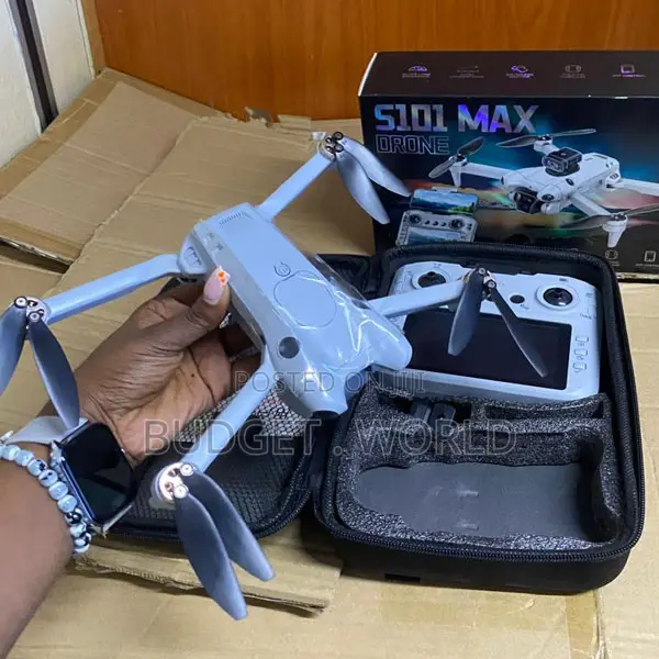  HD Dual Cam 4.3-Inch Real-Time S101 Drone With Brushless