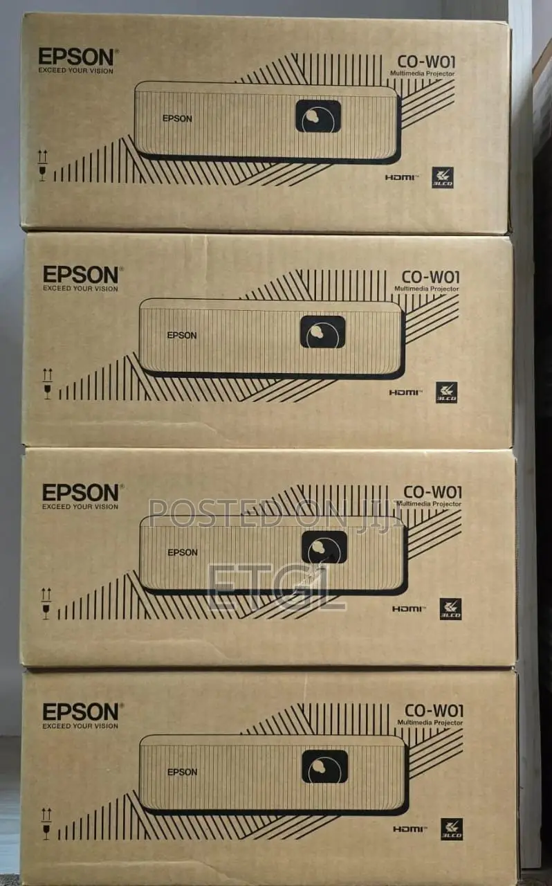 .Epson Co-W01 Projector 3lcd Technology