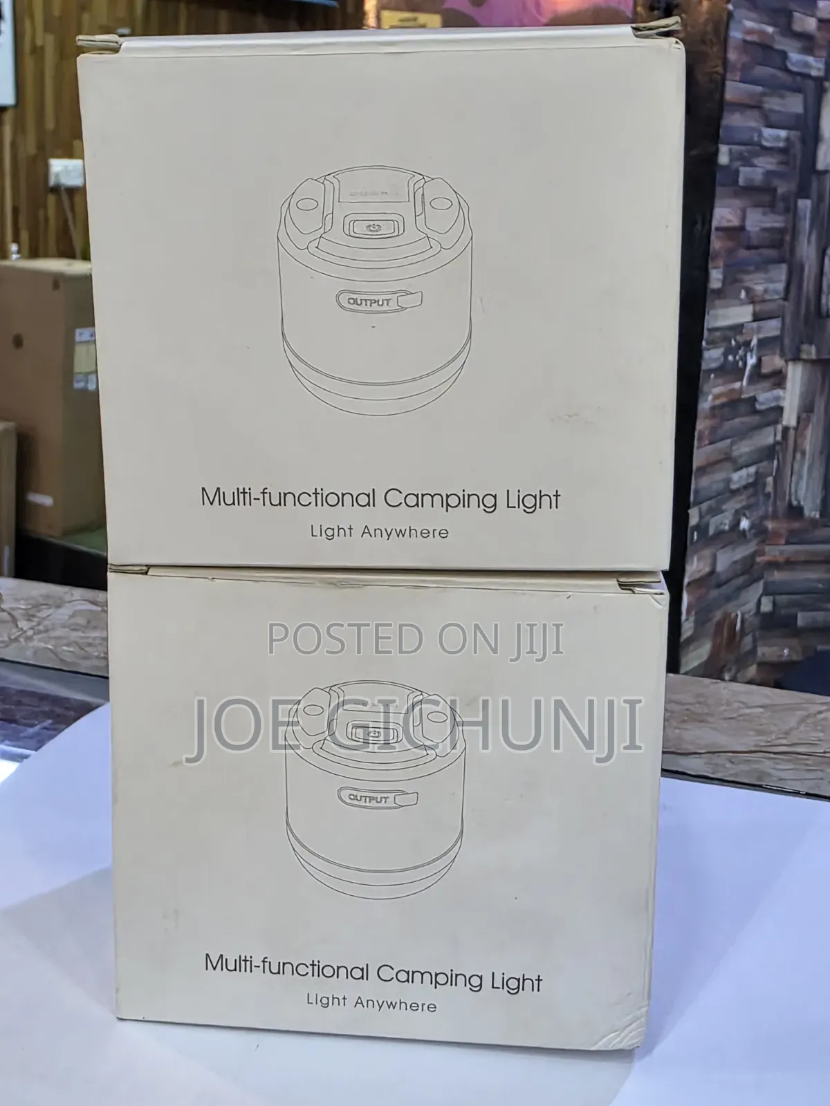 Multi-Functional Rechargeable Camping Light Lantern
