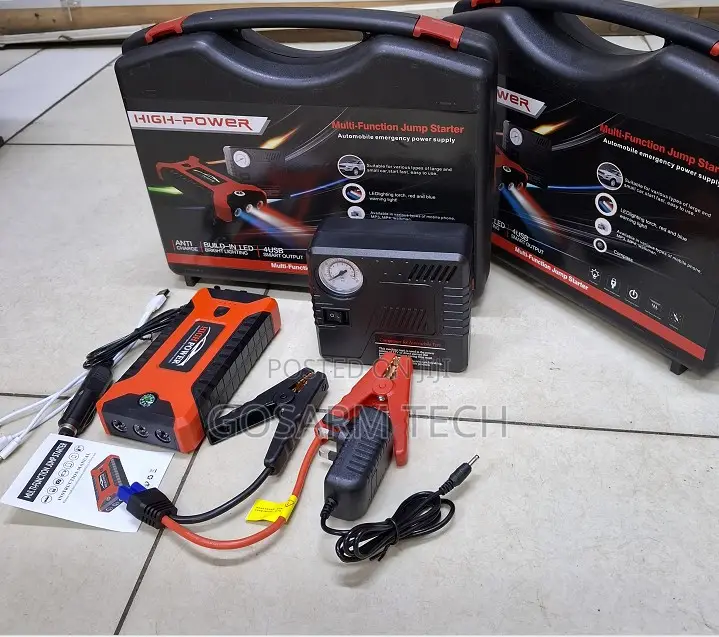 Battery Booster Portable Jump Starter Power Bank Charger
