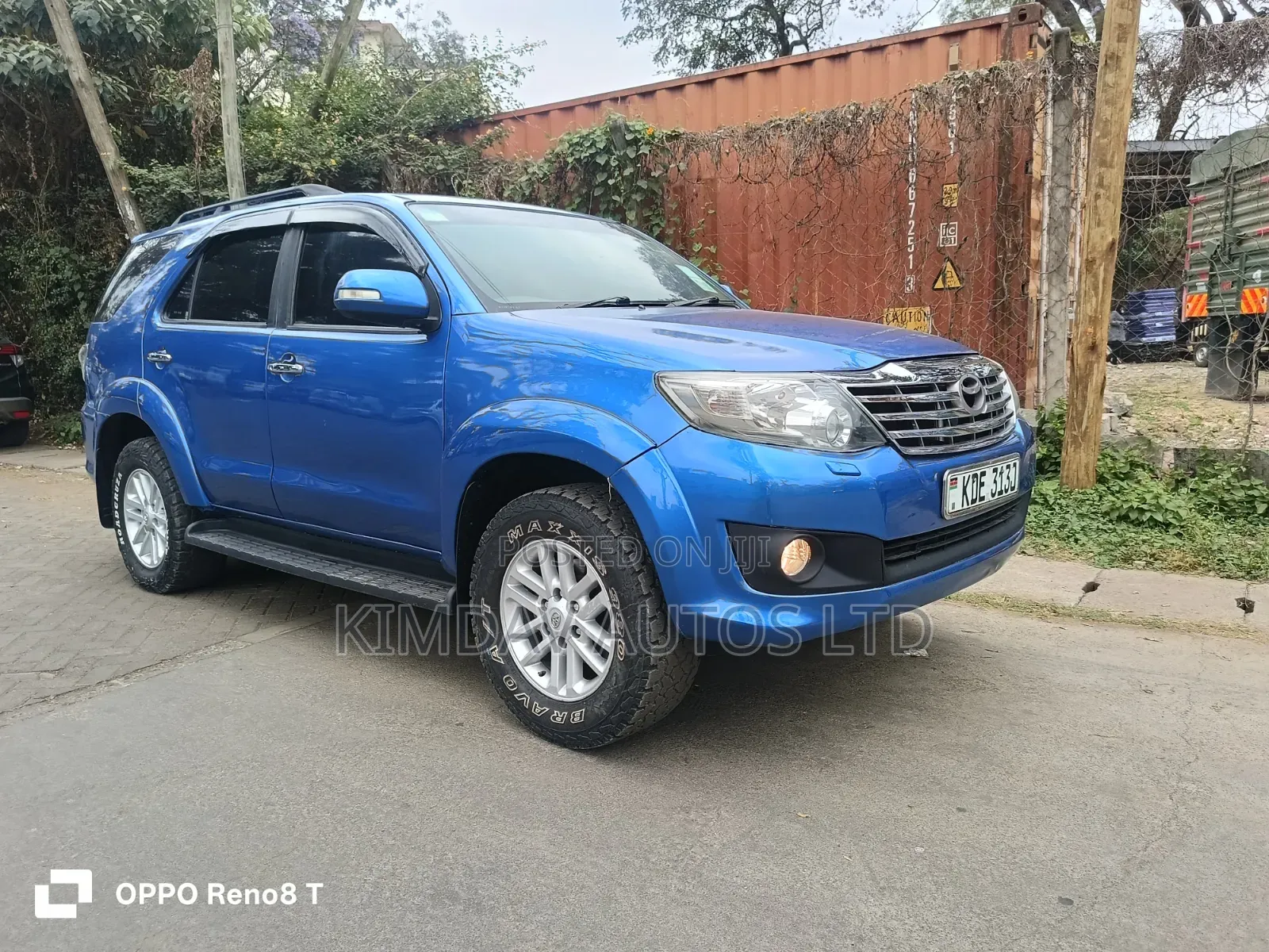 Toyota Fortuner 2012 Blue