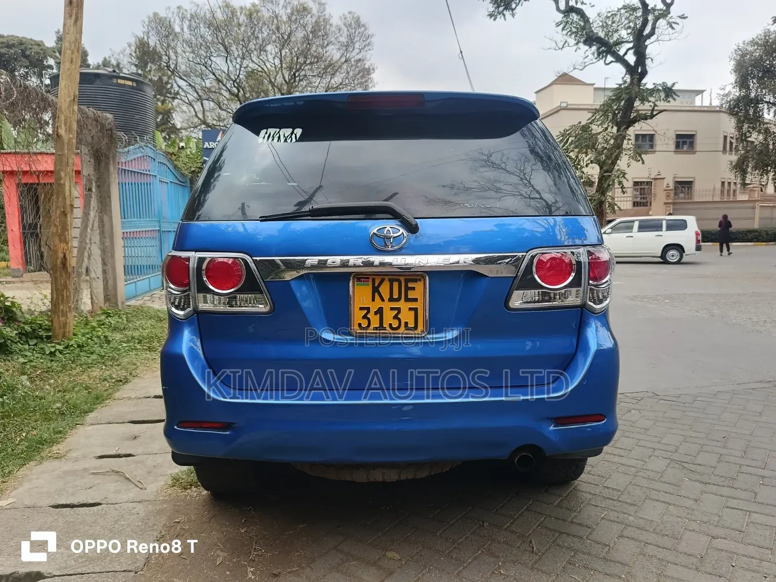 Toyota Fortuner 2012 Blue