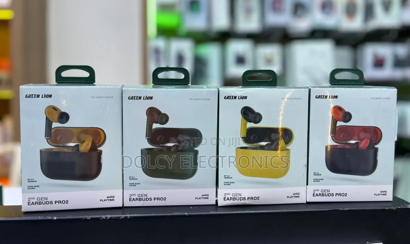 Green Lion 2nd Gen Earbuds Pro2