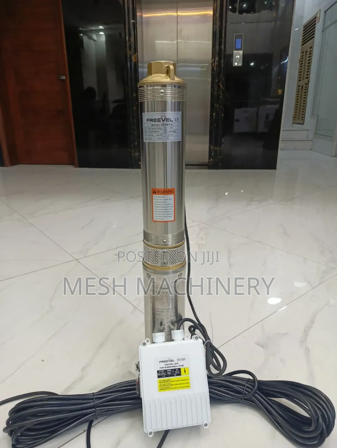 FREEVEL 0.75hp Deep -Well Submersible Water Pump