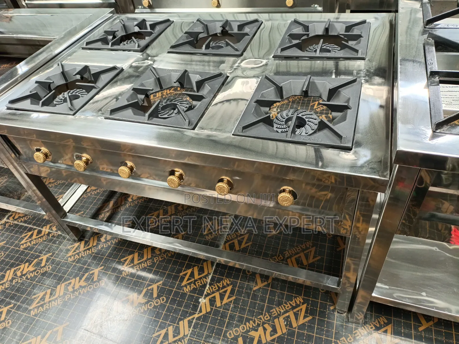Six Burner Commercial Cooker