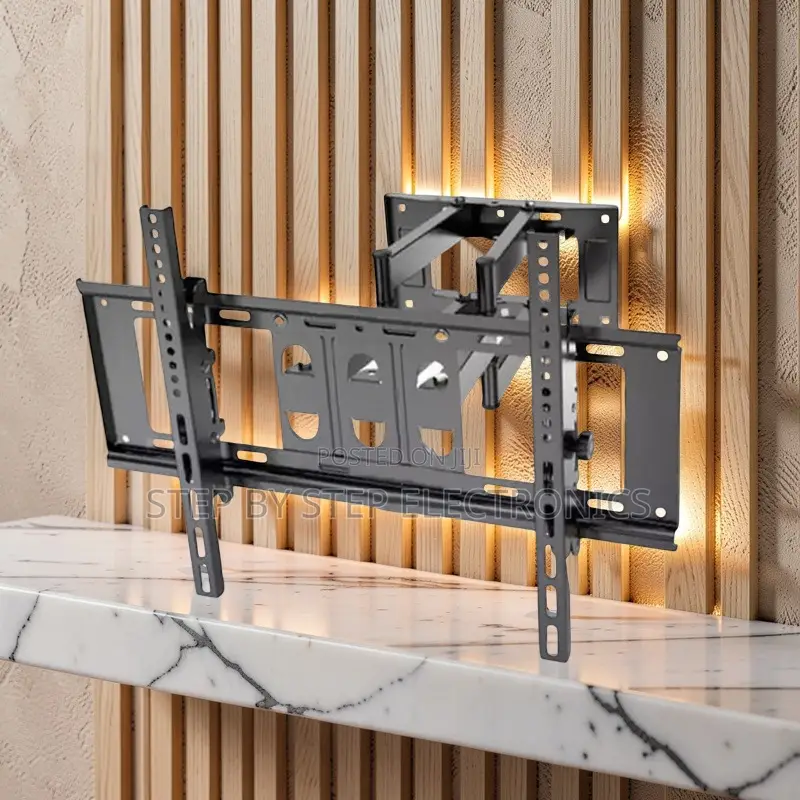Budget Sale 40-70Kg 32"-85" Double Arm Tilting Swivel TV Wall Mounts