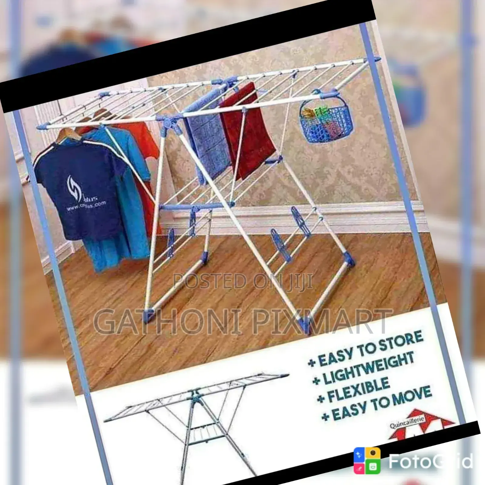Home Clothes Drying Rack – Extra Strong Assembled Laundry Stand