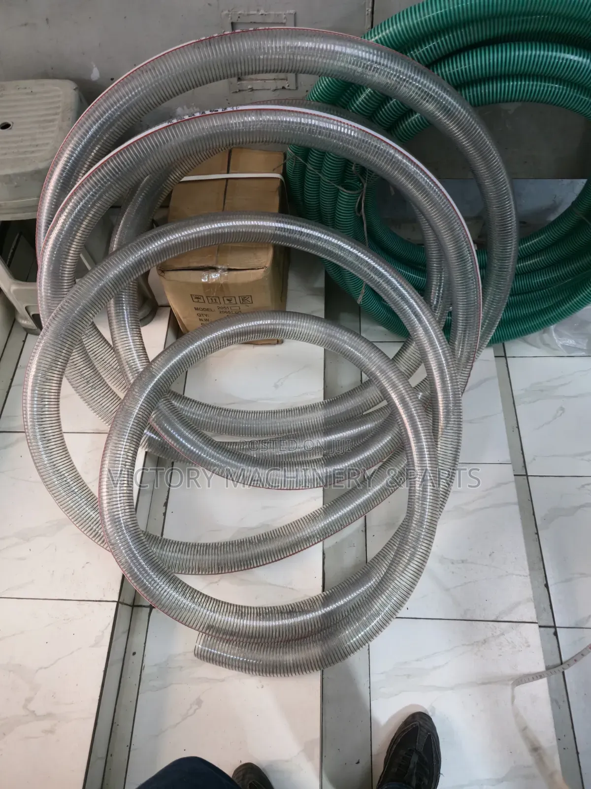 2.5 Inch Clear Sunction Pipe Wired