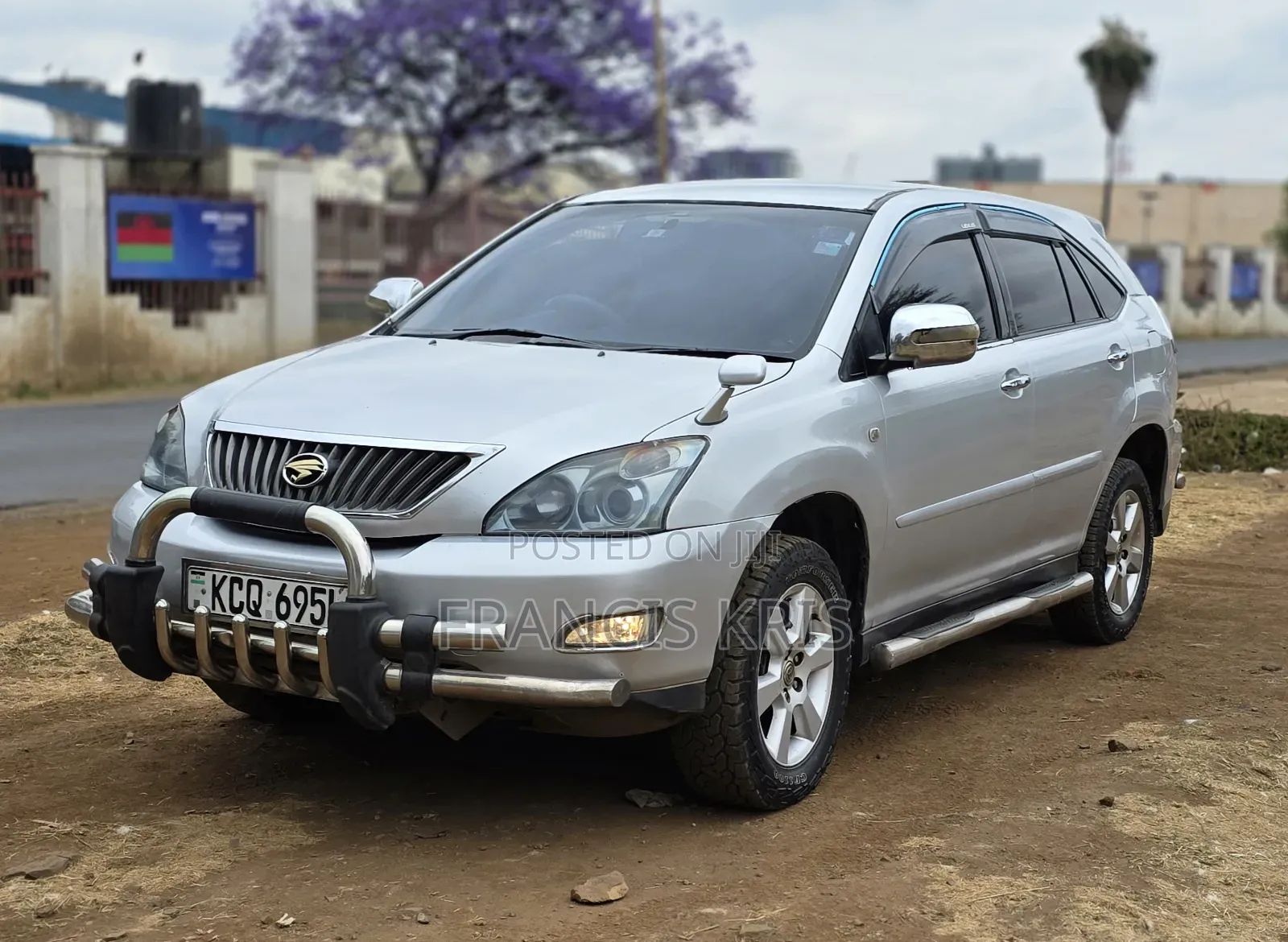 Toyota Harrier 2012 Silver