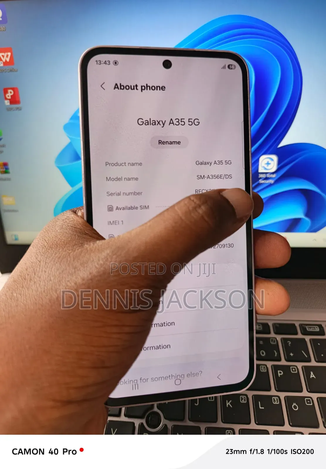 Samsung Galaxy A35 128 GB Pink