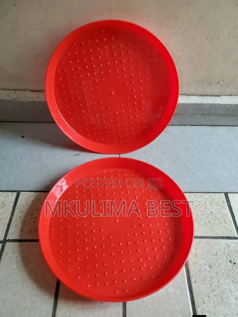 Round Poultry Feeding Trays