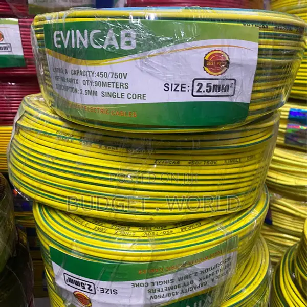 High-Quality 1.5mm Wiring Cable 90 Meters Single Core
