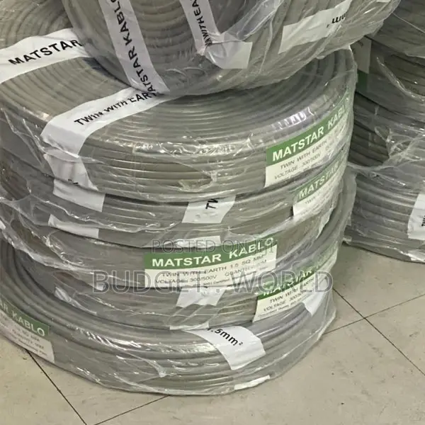 High-Grade PVC Insulation Heavy Duty 90M 2.5mm Twin With Earth Cable