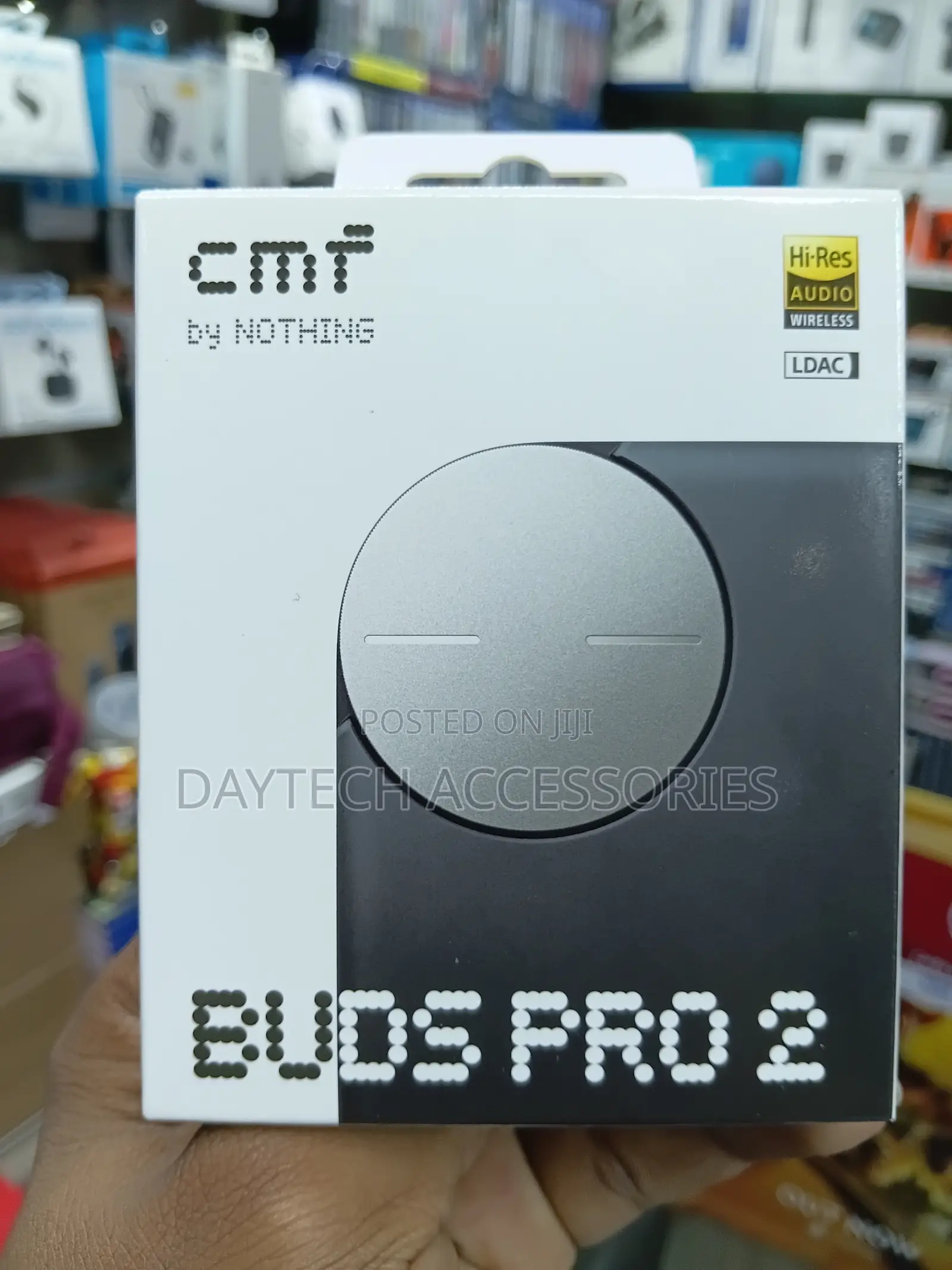 CMF by Nothing Buds Pro 2 Hybrid ANC Wireless Earbuds - Black