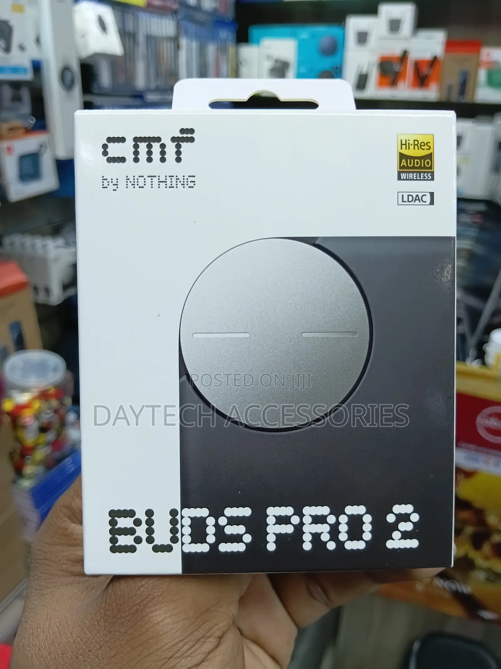 CMF by Nothing Buds Pro 2 Hybrid ANC Wireless Earbuds - Black